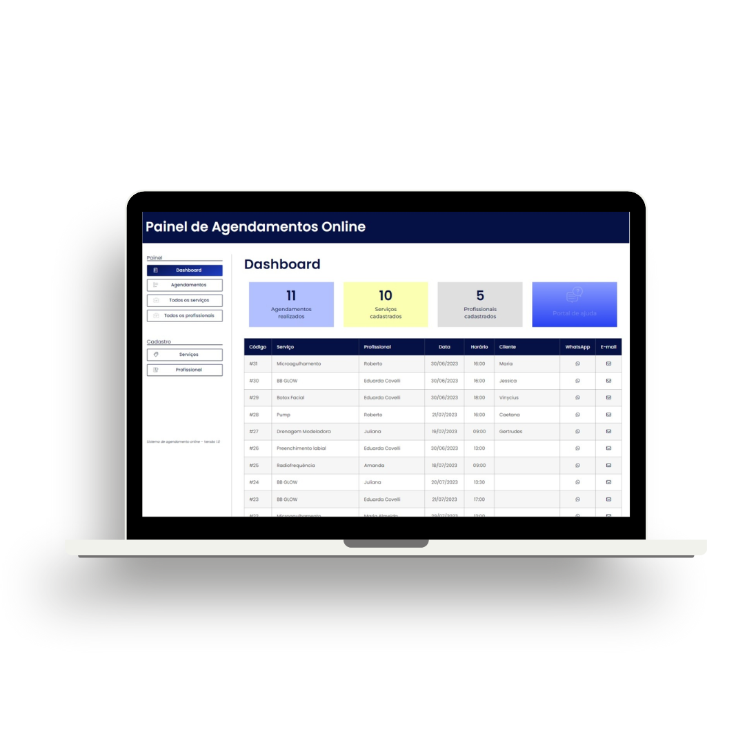 Agendamento Online